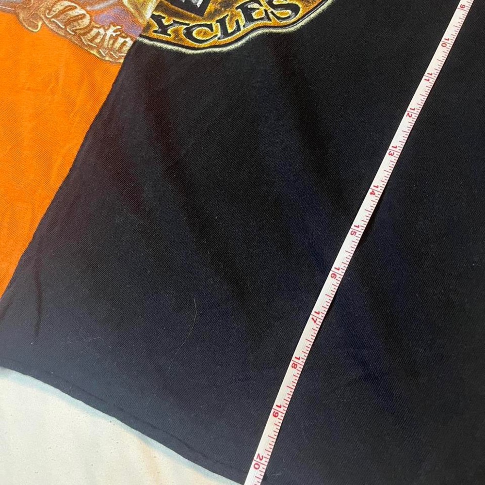 Harley-Davidson Reworked Slouchy Cropped Graphic Tee - Picture 3 of 8